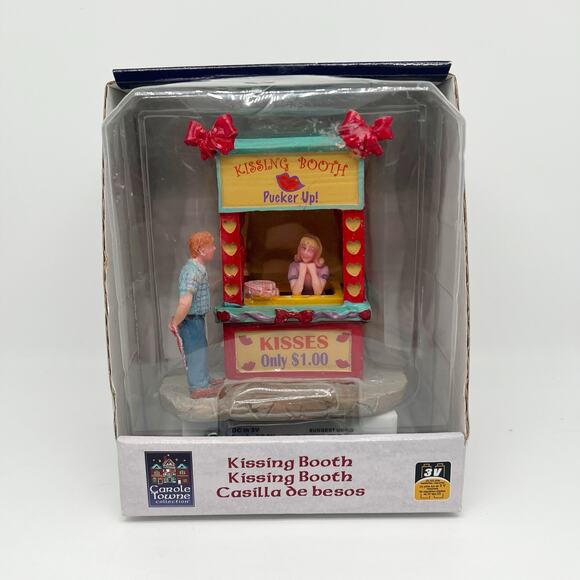 New in Box Carole Towne Collection Light Up Kissing Booth Carnival Booth - Picture 1 of 5